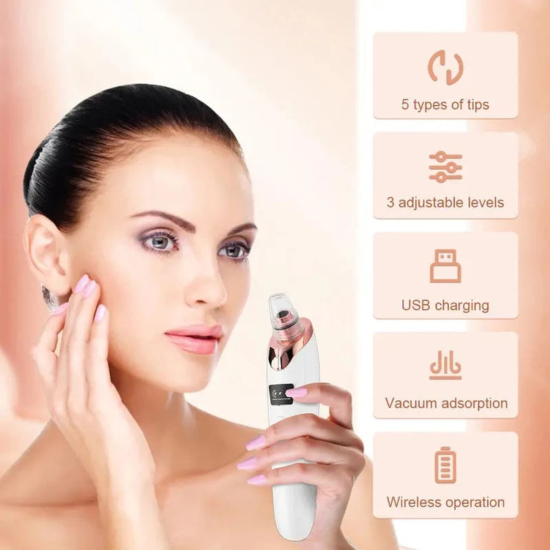Rechargeable Blackhead Pore Remover
