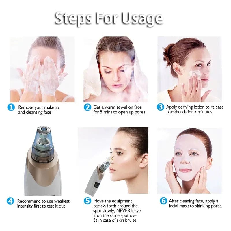 Rechargeable Blackhead Pore Remover