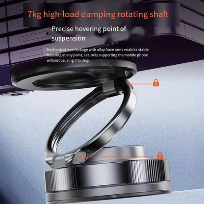 Foldable Mobile Phone Holder - Vacuum Suction Cup Holder - 360° Rotation & Magnetic Grip Wholesale rate